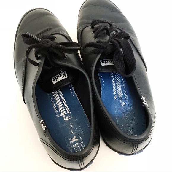 ❌SOLD❌Keds | Champion Original Black Leather Lace - Picture 7 of 8